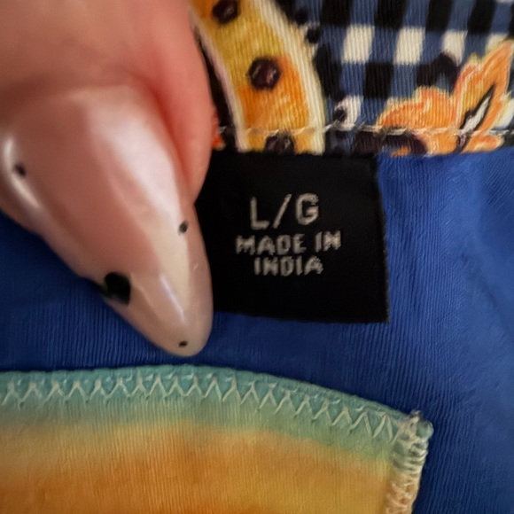 Robert Graham Mens Button Down Bold Print Casual Shirt Size Size L - Picture 8 of 8